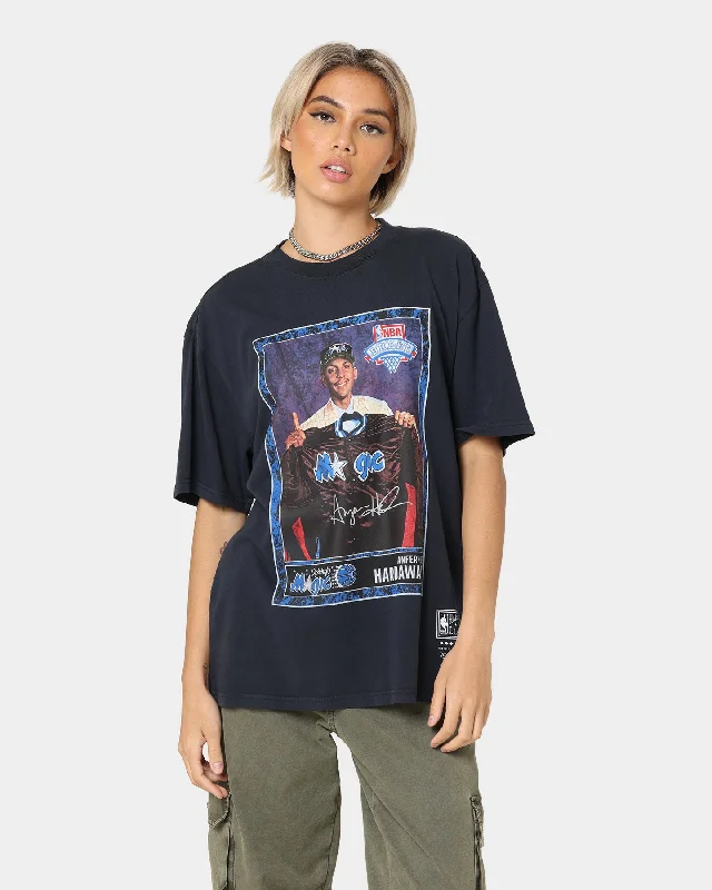 Mitchell & Ness Orlando Magic Anfrenne 'Penny' Hardway Draft Day T-Shirt Faded Black-- Fashionable Trendy Casual Mitchell & Ness Orlando Magic Anfrenne 'Penny' Hardway Draft Day T-Shirt Faded Black-- Fashionable Trendy Casual