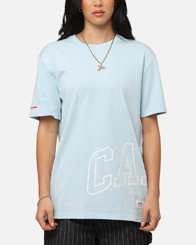 Carre Enorme Classique T-Shirt Light Blue-- Spandex Blend Rayon Blend Denim Blend