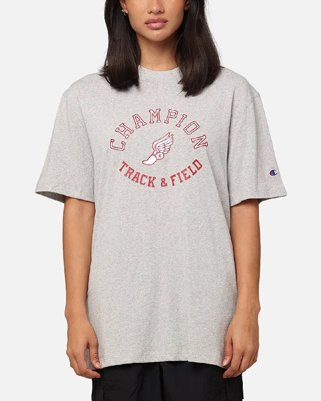 Champion Wing Graphic T-Shirt Rubis-- Seamless Knitted Crochet