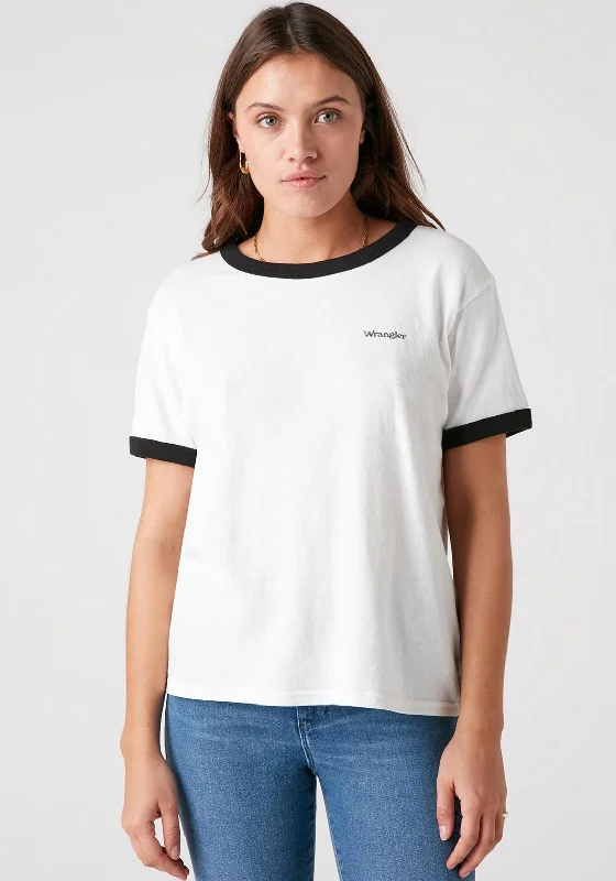Wrangler Retro Relaxed Ringer T-Shirt, Faded Black-- Fleece Fabric Down Fabric Feather Fabric Wrangler Retro Relaxed Ringer T-Shirt, Faded Black-- Fleece Fabric Down Fabric Feather Fabric