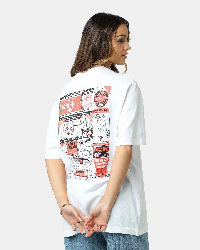 Reebok Reebok X Looney Tunes T-Shirt White-- Zippered Buttoned Snapped