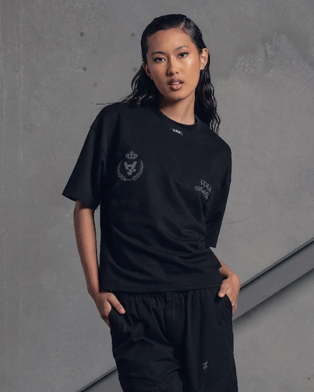 The Anti Order Ant-Werp Ops T-Shirt Black-- Satin Blend Silk Blend Wool Blend