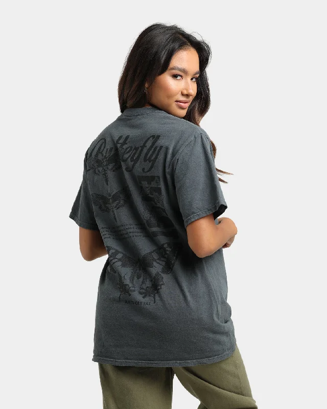 Rats Get Fat Butterfly Effect T-Shirt Off Black/Black-- Faux Fur Fabric Real Fur Fabric Shearling Fabric Rats Get Fat Butterfly Effect T-Shirt Off Black/Black-- Faux Fur Fabric Real Fur Fabric Shearling Fabric