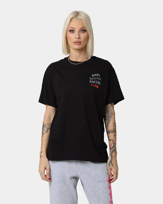 Anti Social Social Club 99 Retro IV T-Shirt Black-- Polka Dot Checkered Tartan