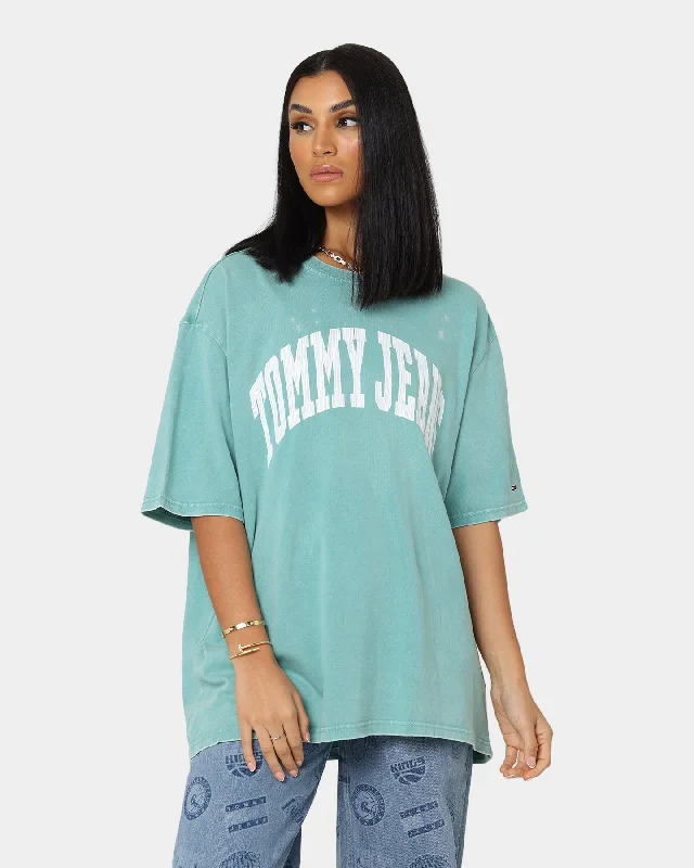 Tommy Jeans Collegiate T-Shirt Crest-- Chenille Brocade Lace