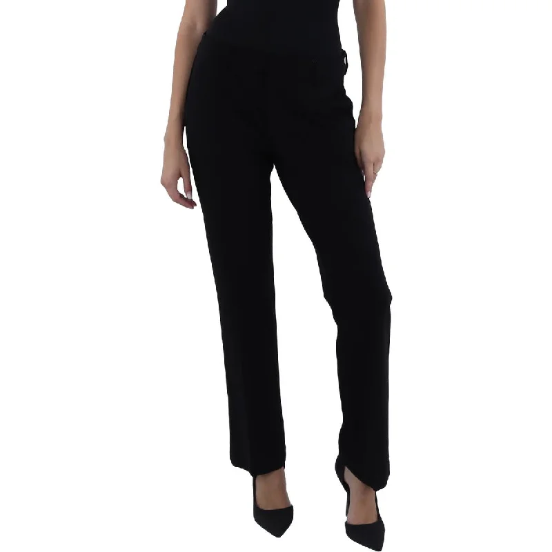 Liverpool Womens Mid-Rise Office Flared Pants Formal Stretch Pants