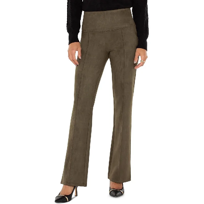 Liverpool Womens Flare High Waisted High-Waisted Pants Casual Skinny Fit Pants