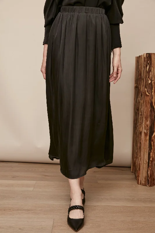 Portrait Concord Skirt silk skirt lustrous