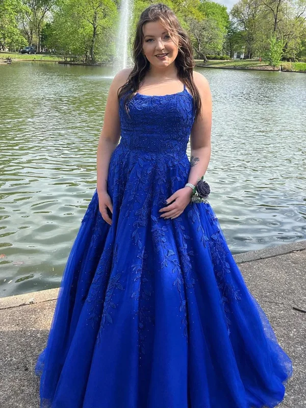 Royal Blue Backless Lace Prom Dresses, Open Back Royal Blue Lace Formal Evening Dresses Tunics Versatile functional Royal Blue Backless Lace Prom Dresses, Open Back Royal Blue Lace Formal Evening Dresses Tunics Versatile functional