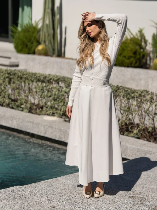 Level Mountain Peak Skirt wool skirt thick