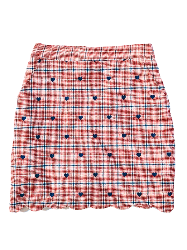Aubrey Heart Skirt zip skirt side