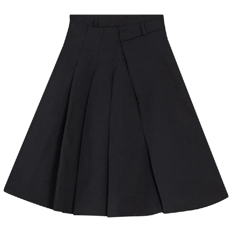 Ginger Wrap Skirt silk skirt sleek