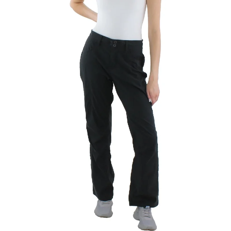 PrAna Womens Lightweight Nylon Straight Leg Pants Trendy Work Pants
