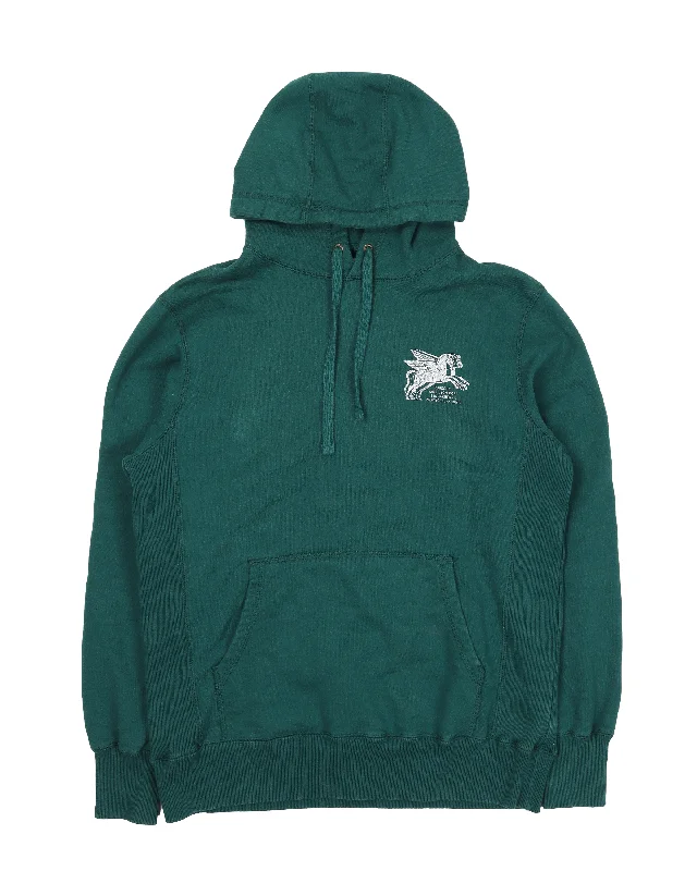 Porsche 964 Pegasus Hoodie Hoodie with Camouflage Military Edgy
