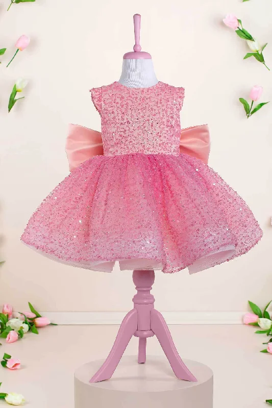 Lea Pink Party Dress Tunics Timeless classic