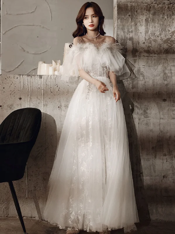 Unique Sweetheart Neck A line Long Prom Dress, Lace Long Formal Graduation Evening Dresses Turtleneck Neckline Stylish Unique Sweetheart Neck A line Long Prom Dress, Lace Long Formal Graduation Evening Dresses Turtleneck Neckline Stylish