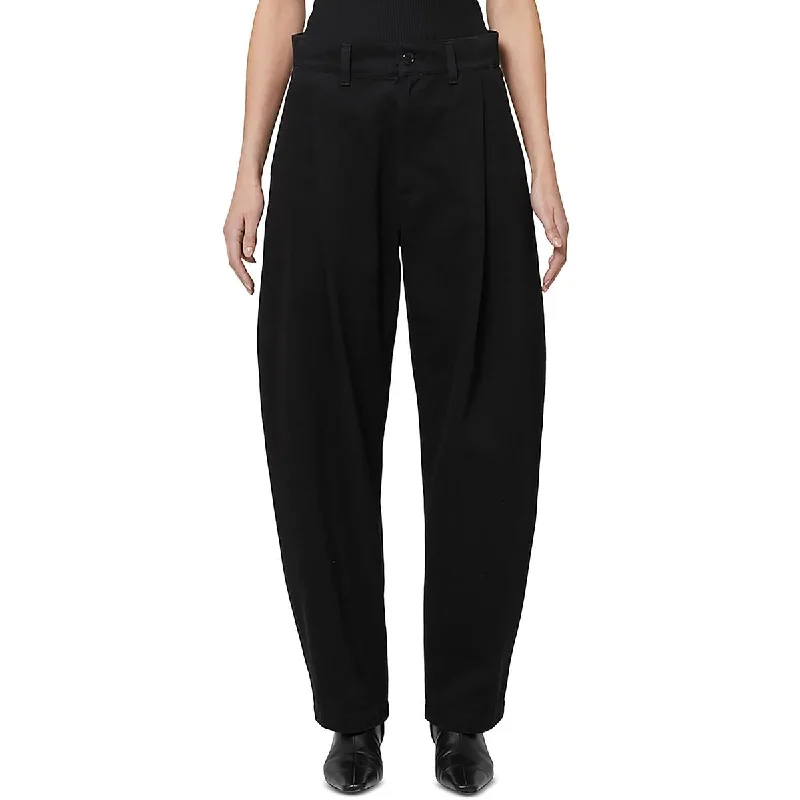 Agolde Womens Chino Pleated Chino Pants Fashionable Sporty Pants