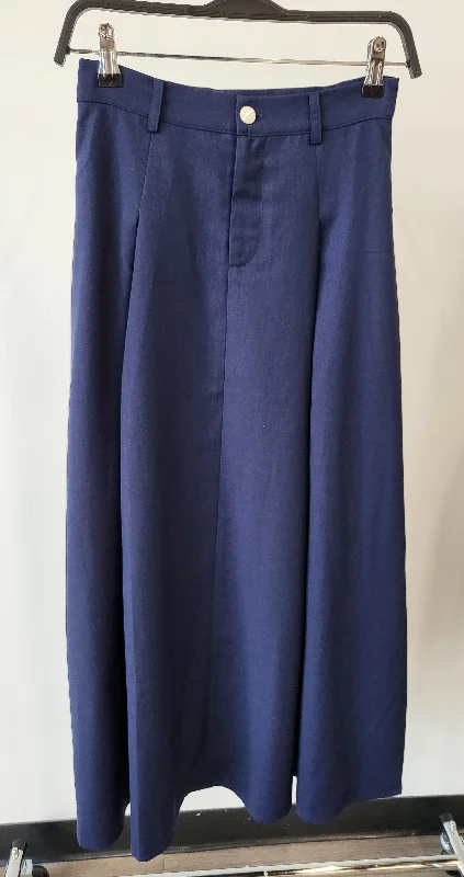 Honeyseed Inverted Pleat Skirt velvet skirt luxurious
