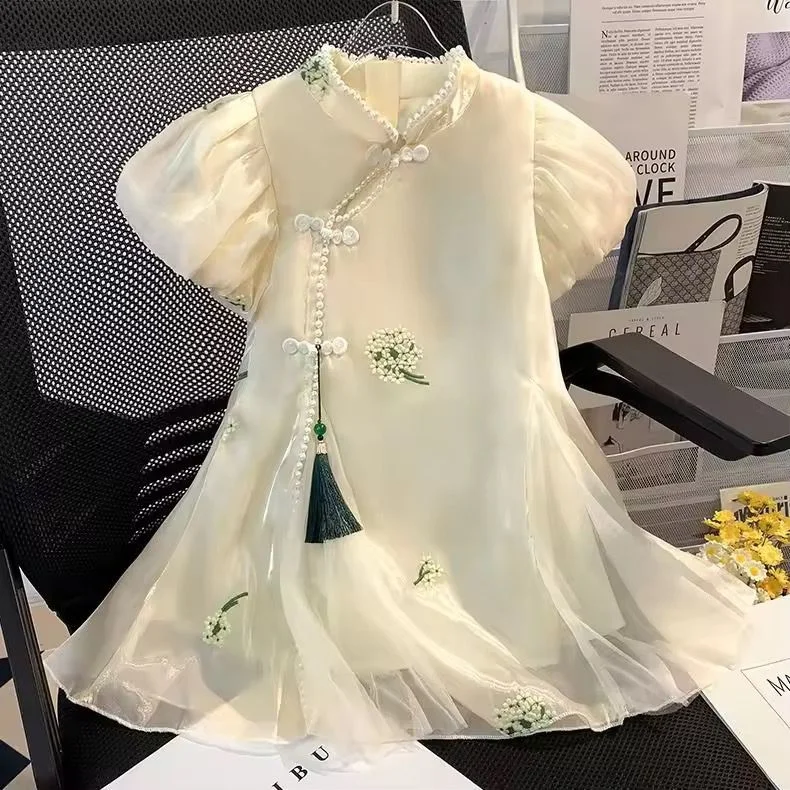 Summer New Style Baby Girl Dress 516010 140cm Tunics Essential wardrobe