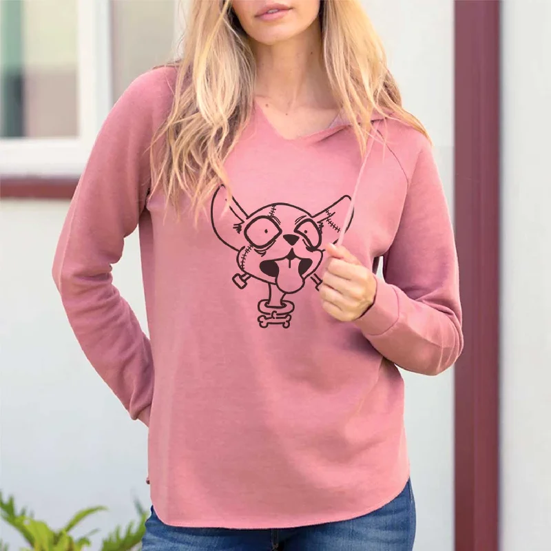 Chihuahua - Nightmare Collection - Cali Wave Hooded Sweatshirt Hoodie with Print Artistic Unique Chihuahua - Nightmare Collection - Cali Wave Hooded Sweatshirt Hoodie with Print Artistic Unique