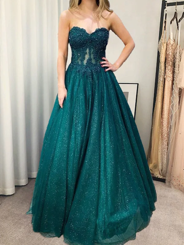 Strapless Green Blue Lace Long Prom Dresses, Green Blue Long Lace Formal Evening Dresses Tunics Summer linen Strapless Green Blue Lace Long Prom Dresses, Green Blue Long Lace Formal Evening Dresses Tunics Summer linen