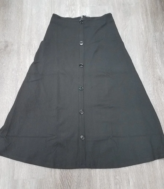 Wear & Flair SWF19117 Maxi Rib Skirt flowy skirt hem