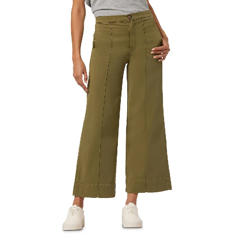 Joe's Womens Madison Mid Rise Daytime Wide Leg Pants Elegant Palazzo Trousers