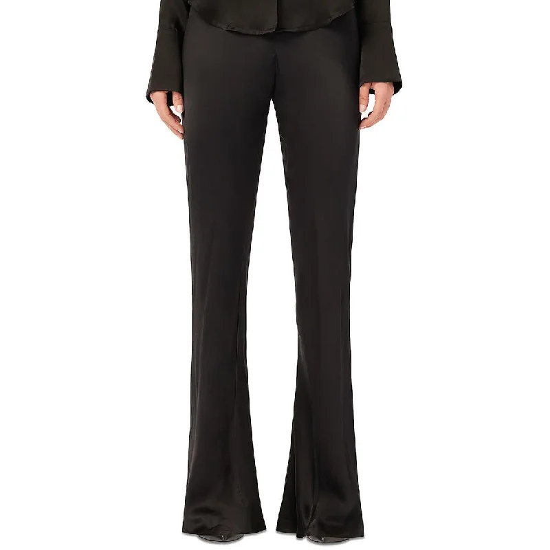 DL1961 Womens Silk Wide Leg Wide Leg Pants High-Waist Jeans