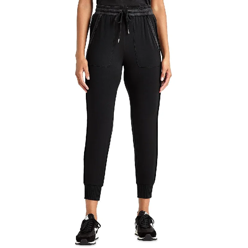 Splendid Womens Supersoft Drawstring Ankle Pants Comfortable Maternity Pants