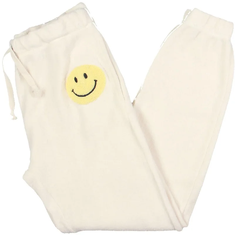 Vintage Havana Womens Cotton Drawstring Jogger Pants Comfortable Denim Leggings