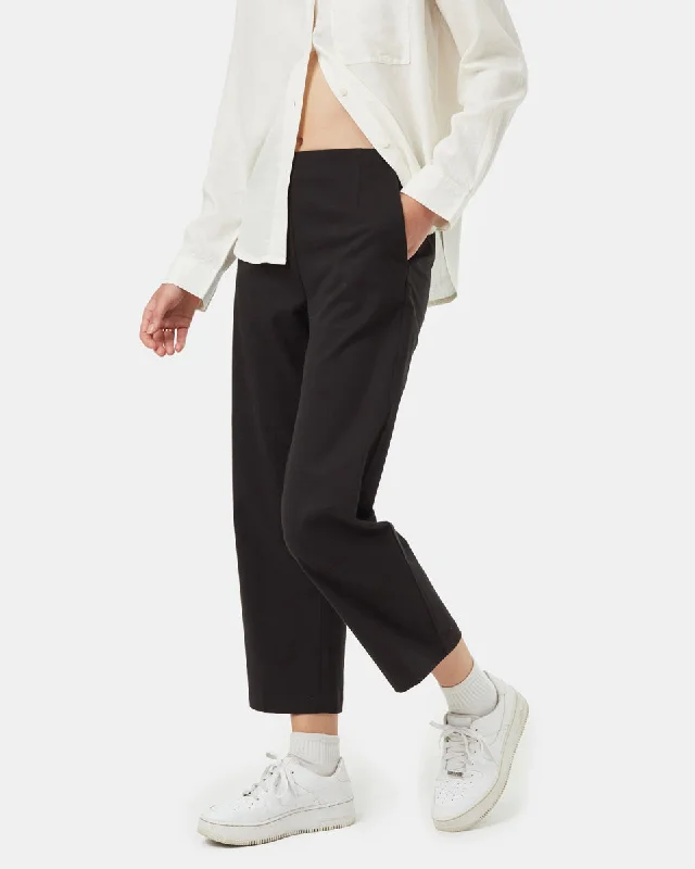 Soft EcoTwill Straight Leg Pant Casual Sweatpants Style