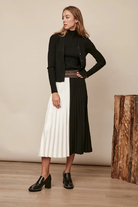 Tweed Regent Skirt tiered skirt playful