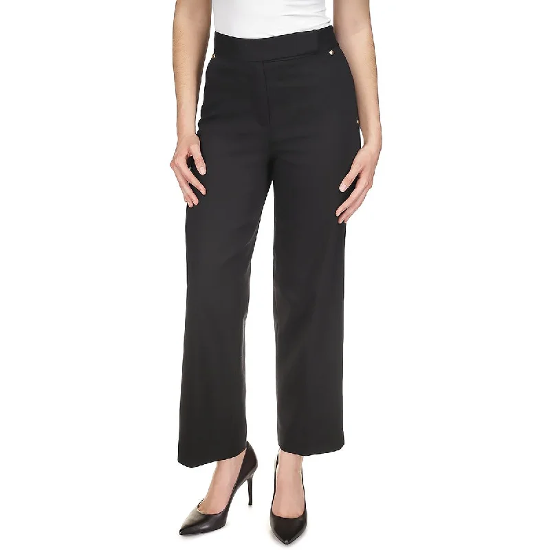 MICHAEL Michael Kors Womens Ankle Casual Straight Leg Pants Cozy Lounge Pants