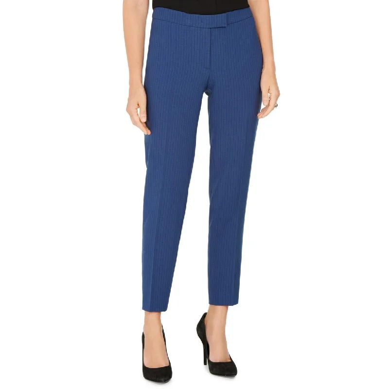 Anne Klein Womens Pinstripe Suit Separate Dress Pants Fashionable Work Pants