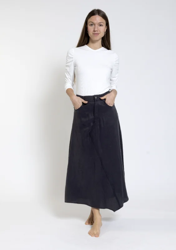 Zoey + Oliver Front Placket Skirt low waist skirt