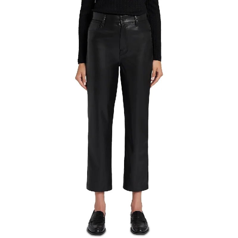 7 For All Mankind Womens Logan Stovepipe Faux Leather Skinny Ankle Pants Formal Dress Pants 7 For All Mankind Womens Logan Stovepipe Faux Leather Skinny Ankle Pants Formal Dress Pants