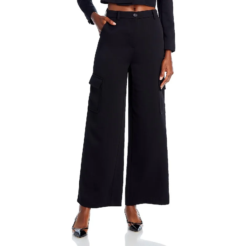 Lucy Paris Womens Cargo Pants Wide Leg Wide Leg Pants Comfortable Cargo Pants