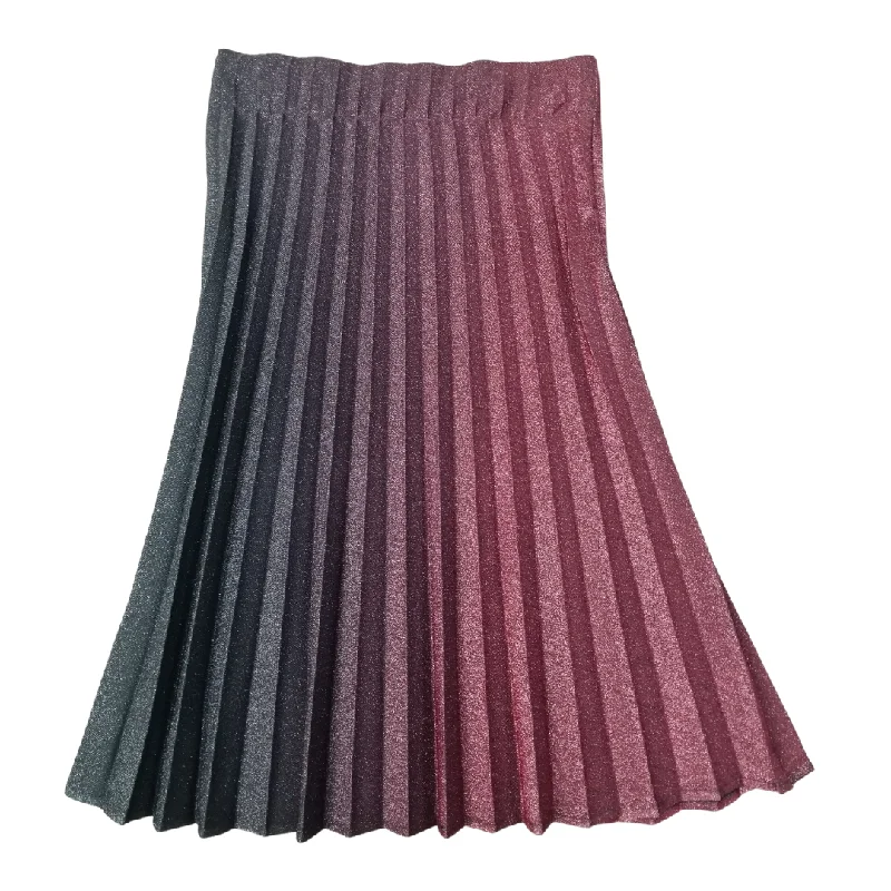 Class Accordian Ombre Skirt denim skirt classic