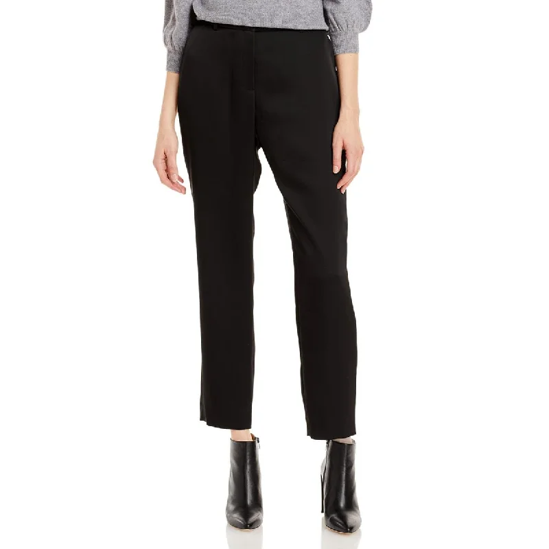 Lafayette 148 New York Womens Work Office Ankle Pants Relaxed High-Waist Trousers