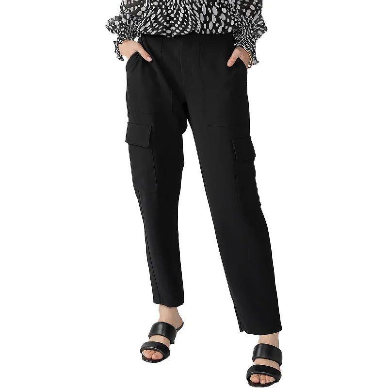 Sanctuary Womens High Rise Casual Cargo Pants Fashionable Track Pants