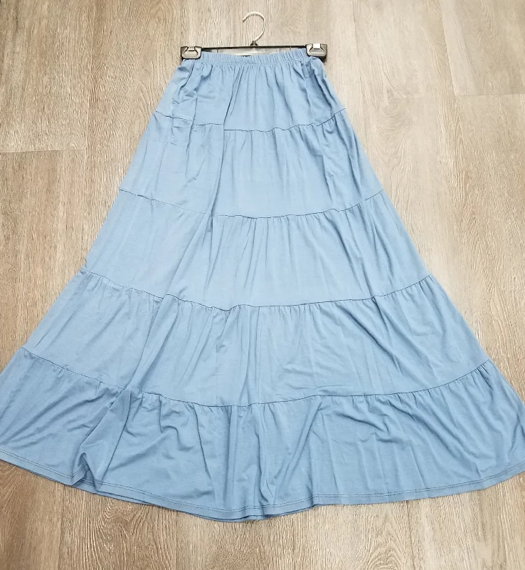 Baby O 8215 Long Tiered Boho Skirt relaxed fit skirt