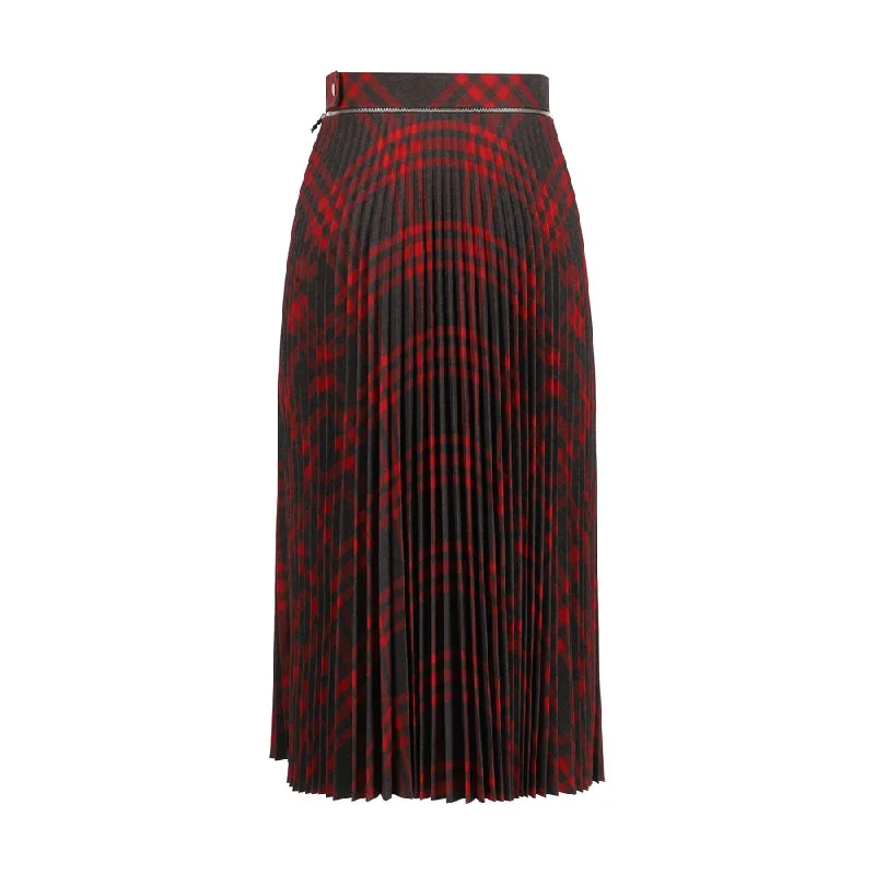 Burberry Skirts Evening ruffled skirt detail
