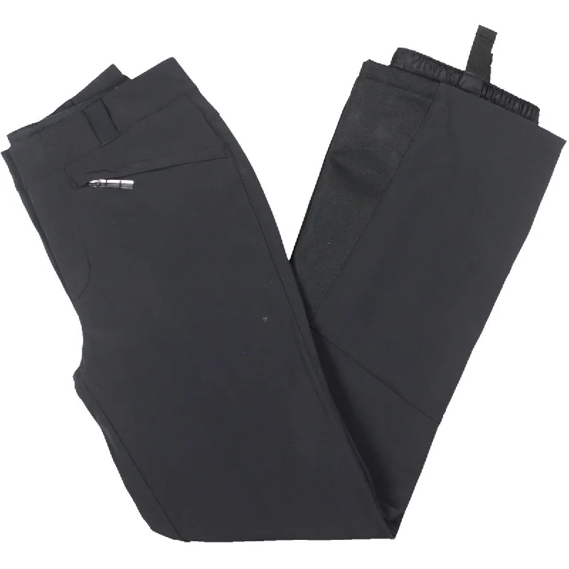 Spyder Womens Fleece Lined Outerwear Snow Pants Trendy Velvet Pants