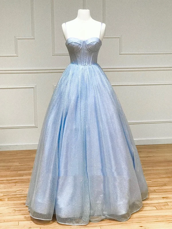 Sweetheart Neck Shiny Blue Prom Dresses, Shiny Blue Formal Graduation Dresses Tunics Velvet soft Sweetheart Neck Shiny Blue Prom Dresses, Shiny Blue Formal Graduation Dresses Tunics Velvet soft
