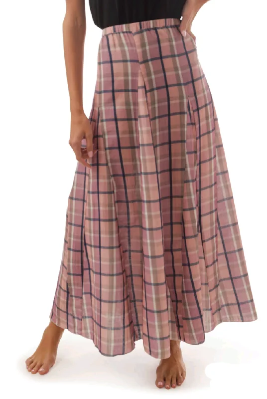 Paper Parachute Plaid Skirt lace skirt romantic