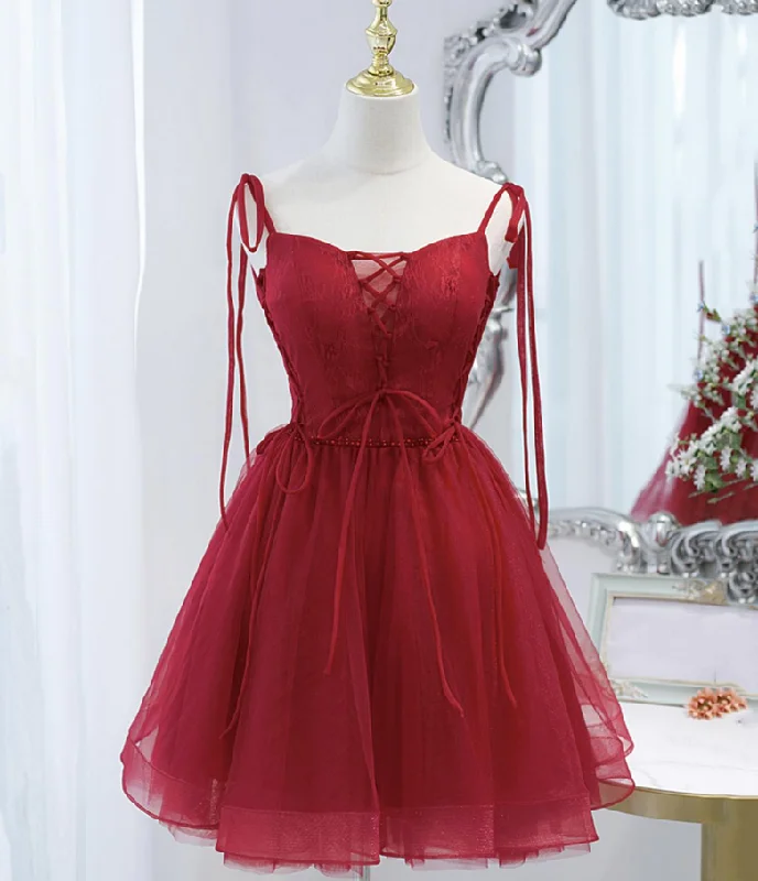 Homecoming Dresses,tulle lace-up short prom dress party dress,DP24562 Tunics Ceremony elegant Homecoming Dresses,tulle lace-up short prom dress party dress,DP24562 Tunics Ceremony elegant