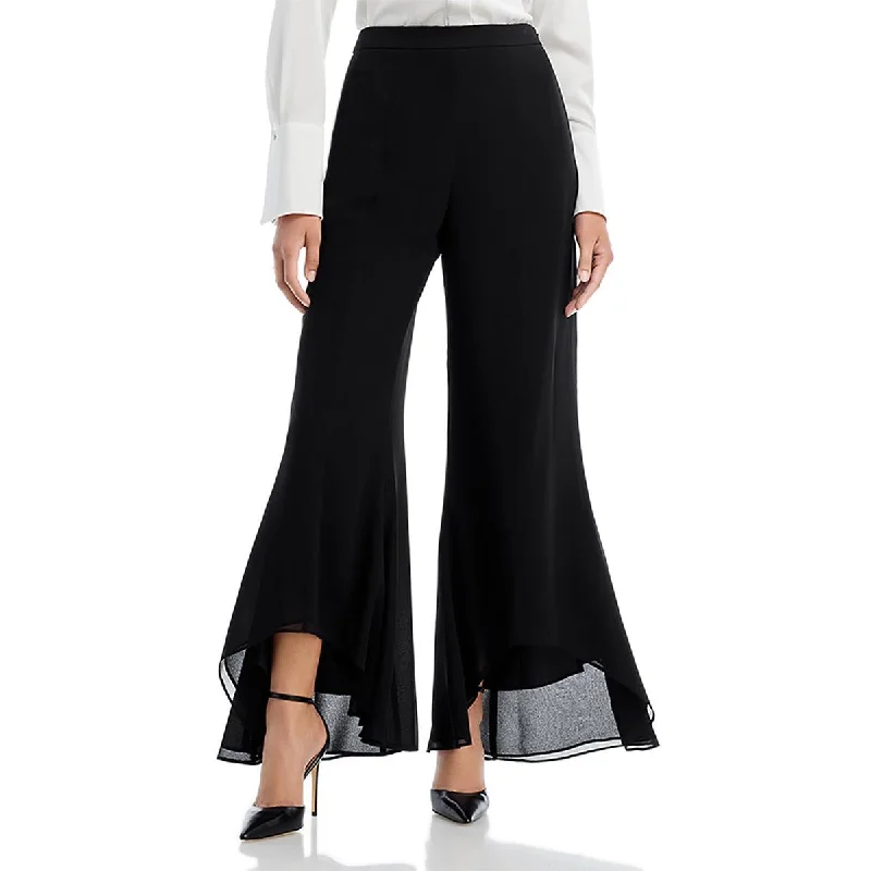 Kobi Halperin Womens Brookie High Rise Lined Wide Leg Pants Cozy Knit Pants