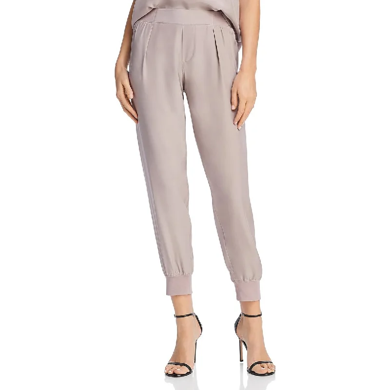 ATM Womens Silk Casual Jogger Pants Comfortable Maternity Pants