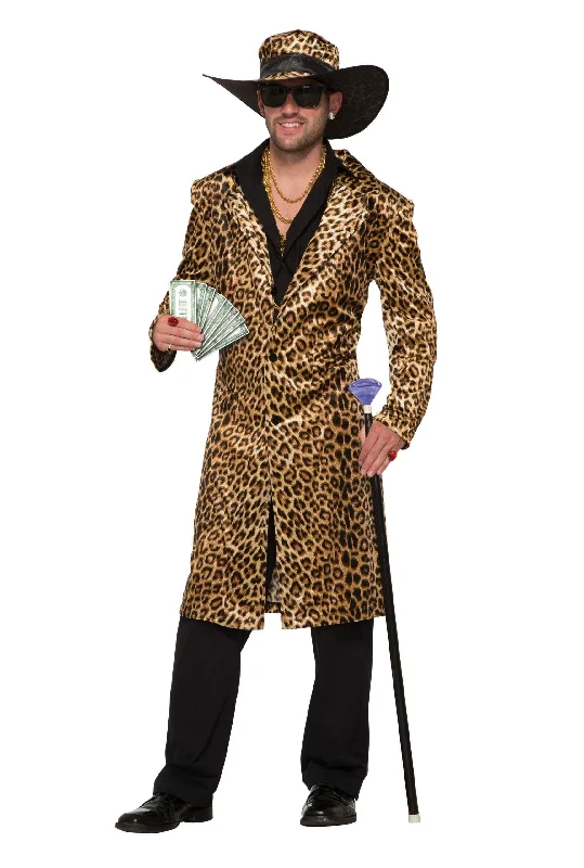 Funky Leopard Pimp Costume Mens Jacket and Hat Faux Fur Jacket Real Fur Jacket Shearling Jacket Funky Leopard Pimp Costume Mens Jacket and Hat Faux Fur Jacket Real Fur Jacket Shearling Jacket