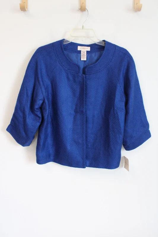 Convington Cobalt Blue Blazer Jacket | L Elasticated Jacket Padded Jacket Insulated Jacket Convington Cobalt Blue Blazer Jacket | L Elasticated Jacket Padded Jacket Insulated Jacket